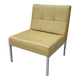Chauffeuse en Skaï et chrome, Mobilier International
