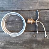 Old Ceiling Light - Opaline Globe - 1940-50