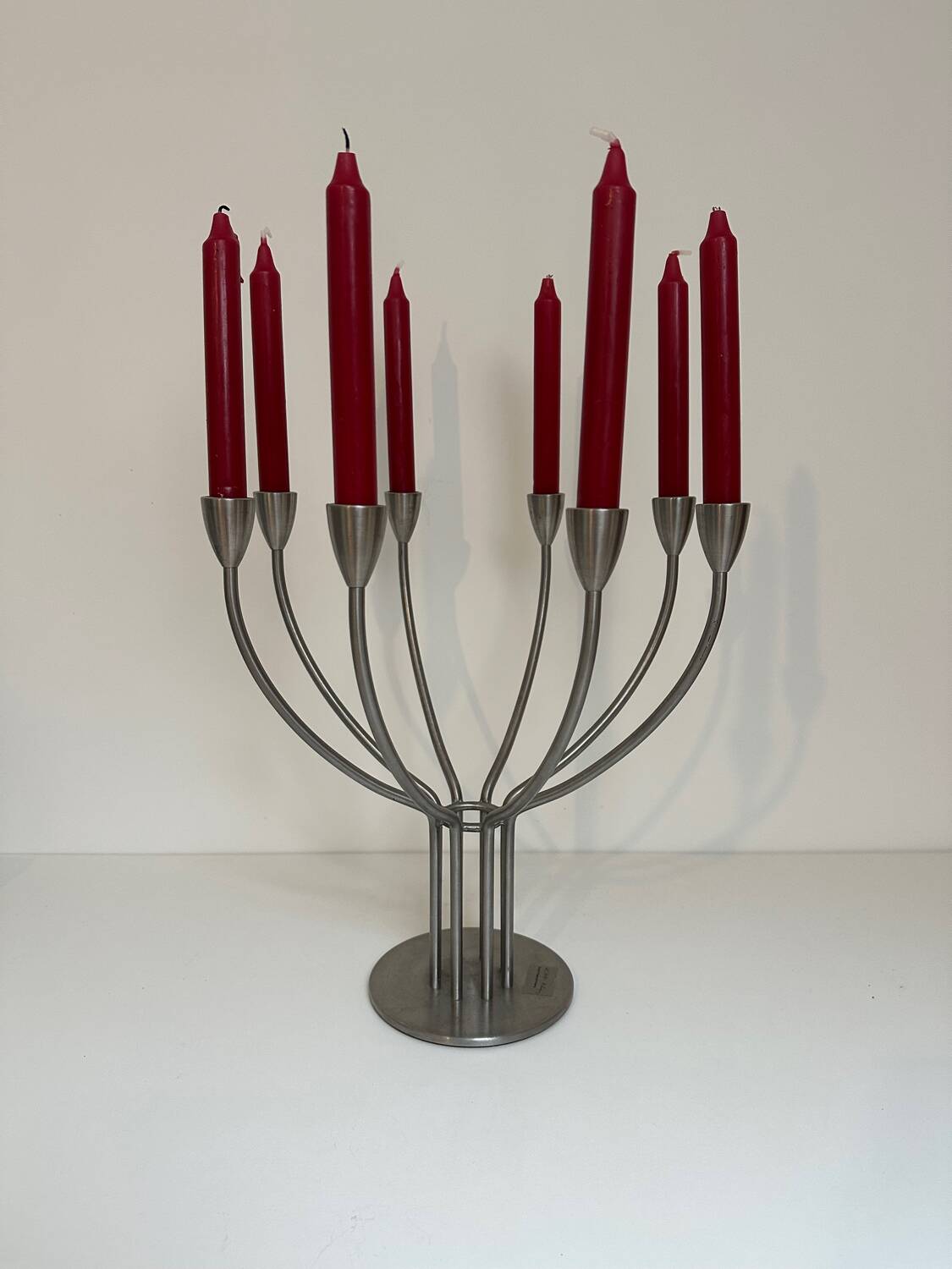 8-branched candlestick, vintage IKEA