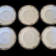 Set of 6 dessert plates Bernardaud Limoges – Art Deco – A714