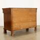 Commode Empire ancienne en noyer, peuplier et bronze, XIXe siècle