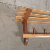 Wall-mounted coat rack