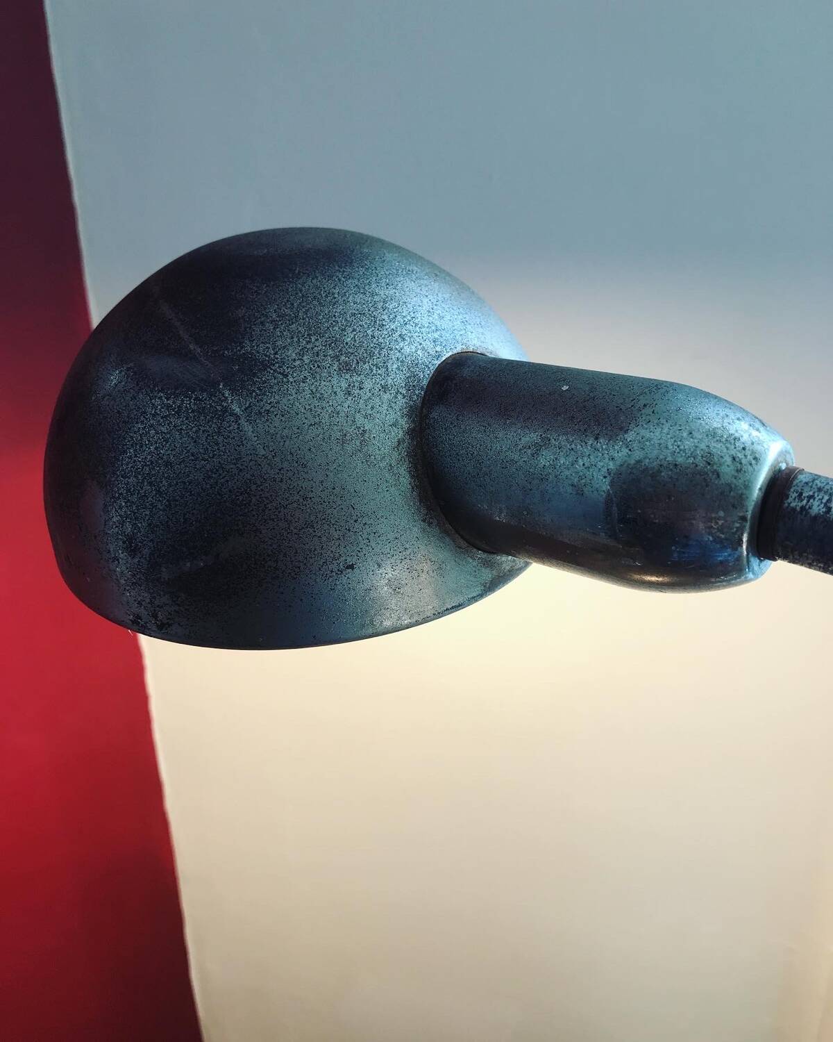 Industrial lamp from the early 20th century