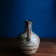 Hand-painted terracotta jug