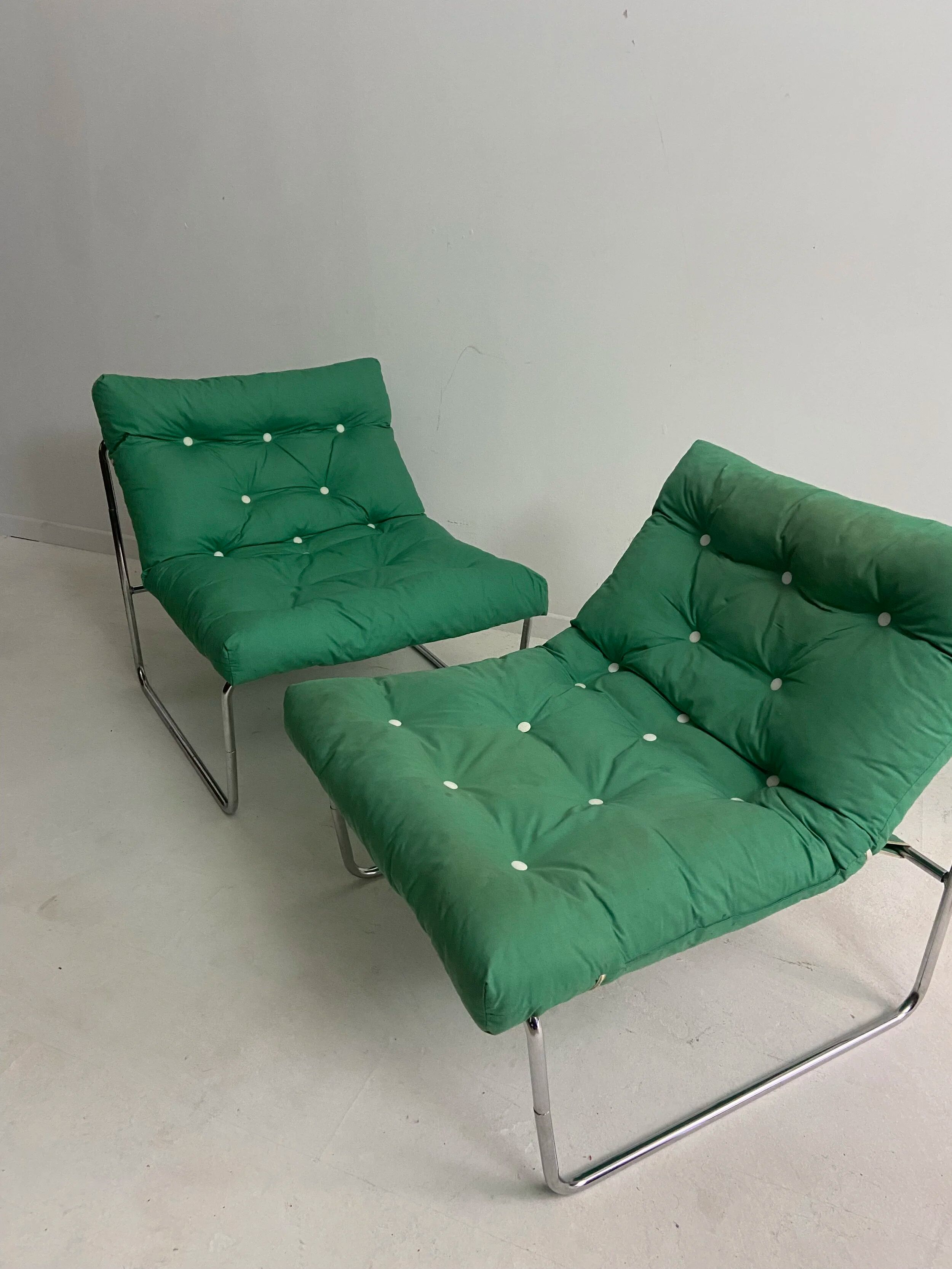 Pair of vintage armchairs