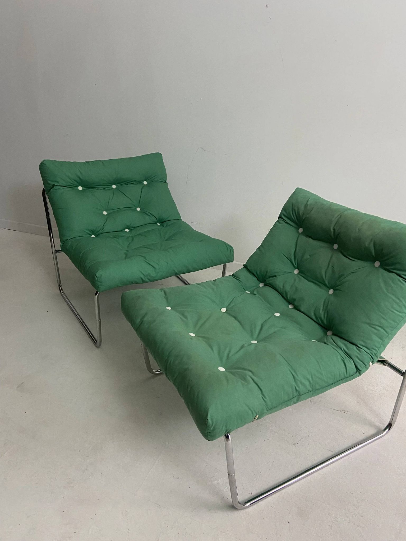 Pair of vintage armchairs