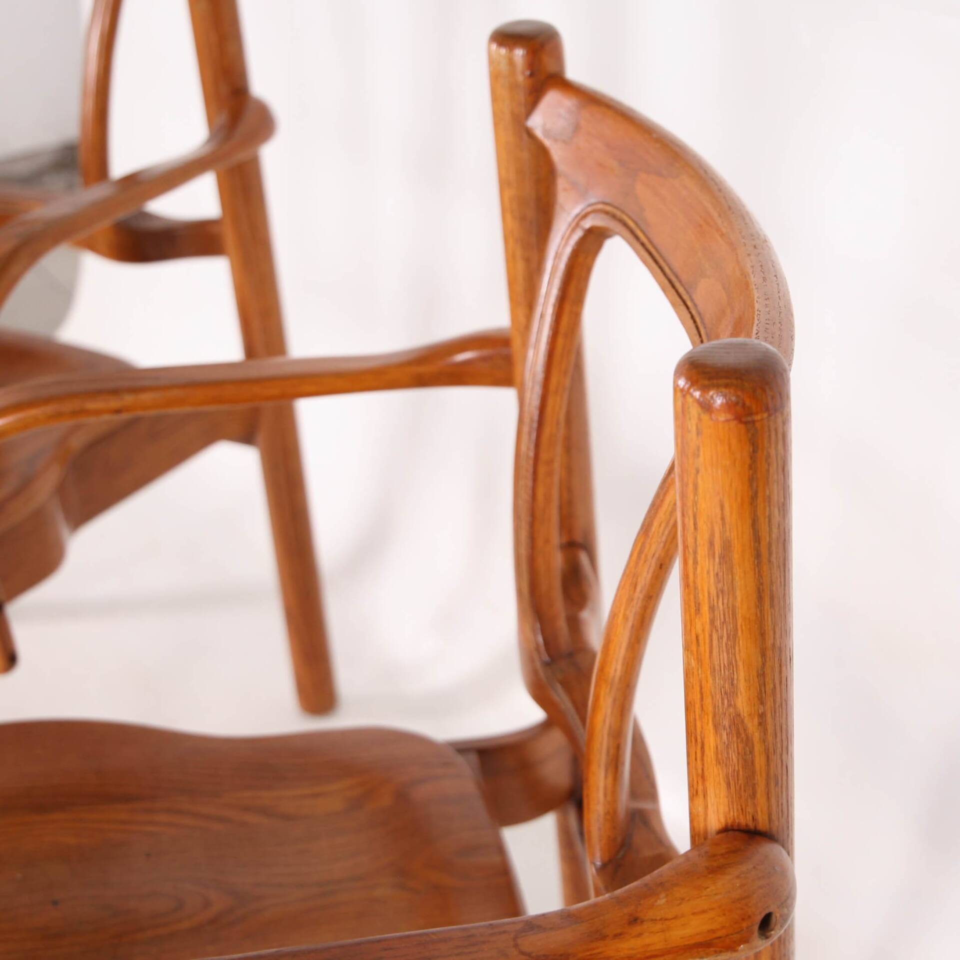 Pair of "organic" armchairs