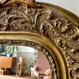 Miroir trumeau ancien 124x78