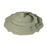 Vegetable soup tureen lid Moustiers 18th century South France