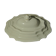 Vegetable soup tureen lid Moustiers 18th century South France