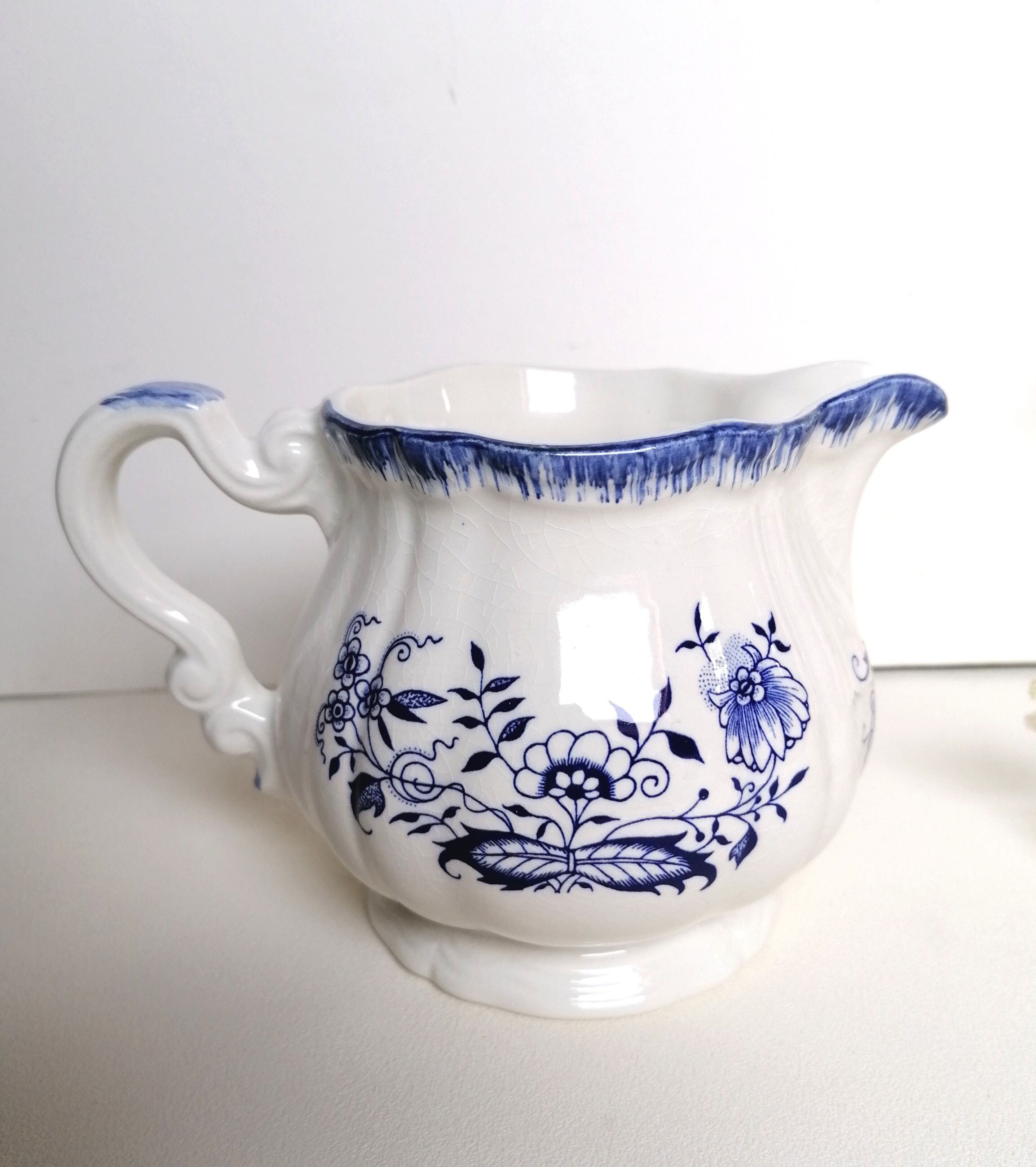 Sarreguemines milk jug