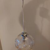 Vintage glass pendant lamp