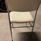 Tubular steel chairs from the 70s