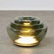 Vintage Italian Cascade Smoked Glass Table Lamp, 1970s