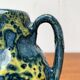 Mid-Century West German vase in WGP Fat Lava pottery by Scheurich, 1960s.