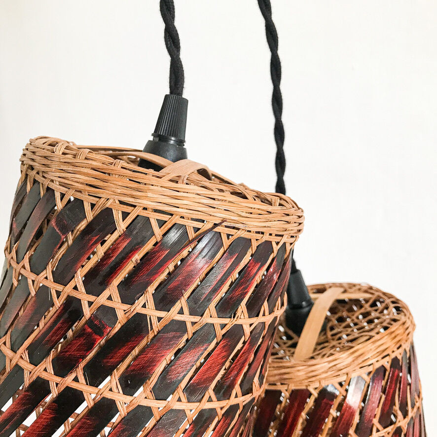 Set of 2 wicker walkers