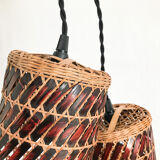 Set of 2 wicker walkers