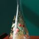 Liquor decanter - cherry decoration - art nouveau - Legras