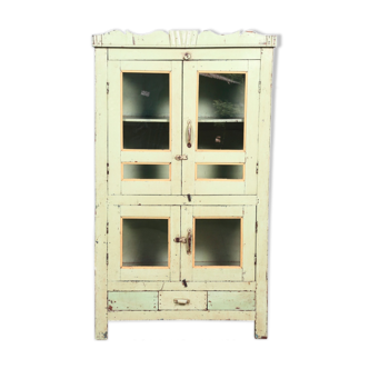 White teak cabinet