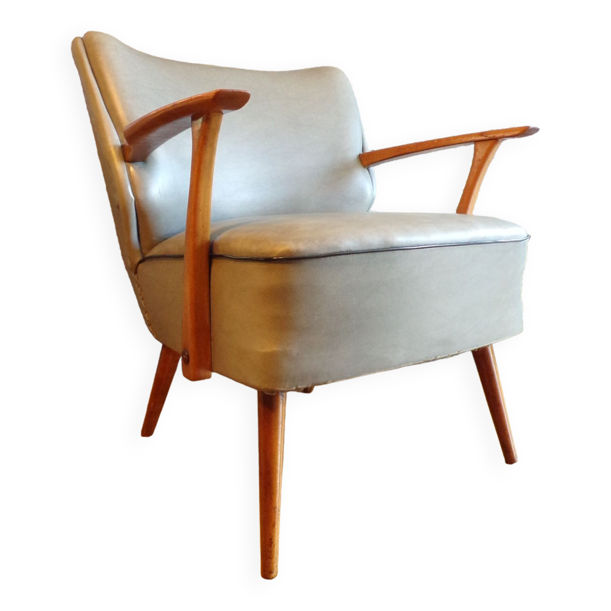Vintage cocktail armchair 1950