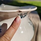 Bathroom pitcher blue floral decoration - Tierra del Fuego de Grigny