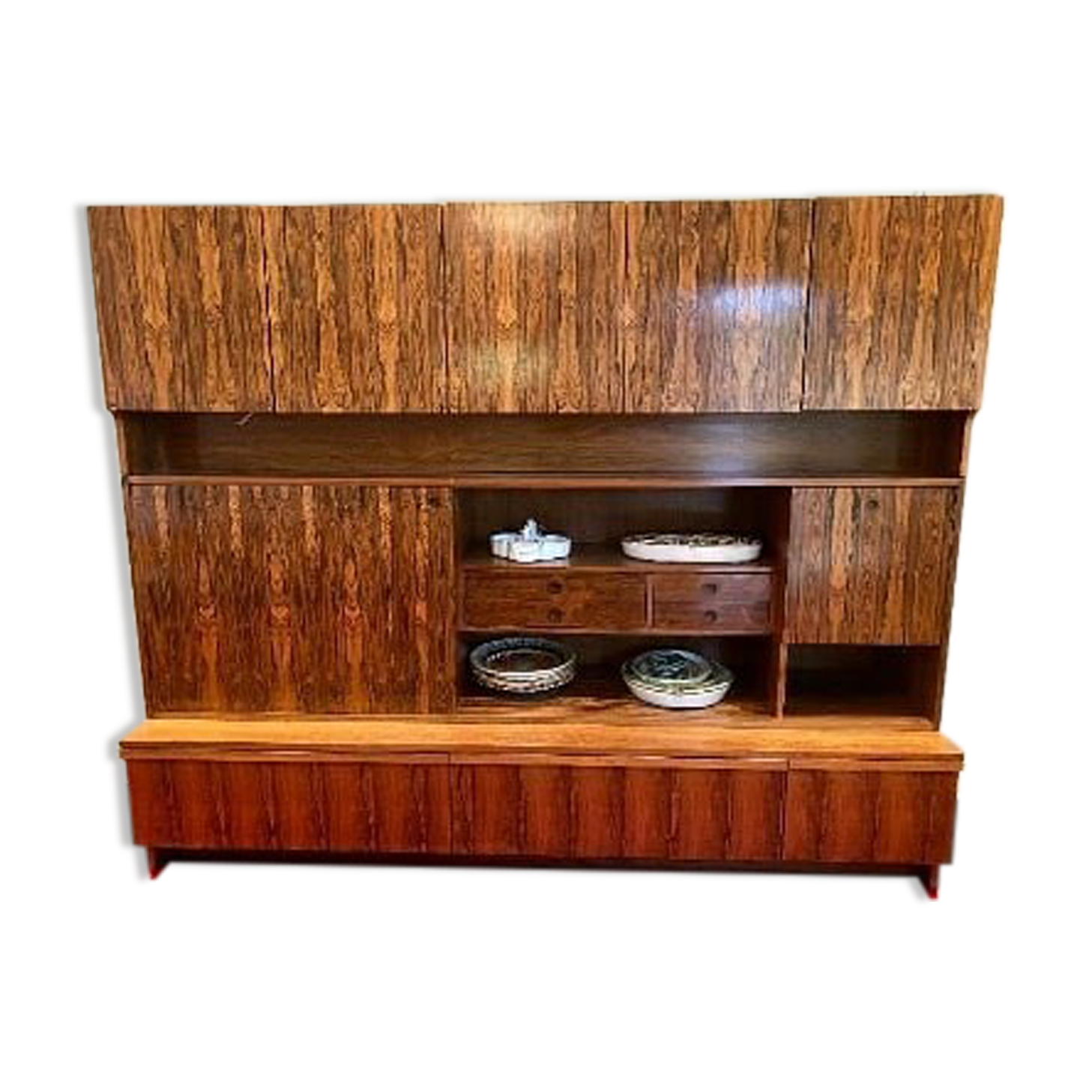 Buffet Living en palissandre de rio vers 1960