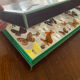 Entomology box of vintage stuffed butterflies