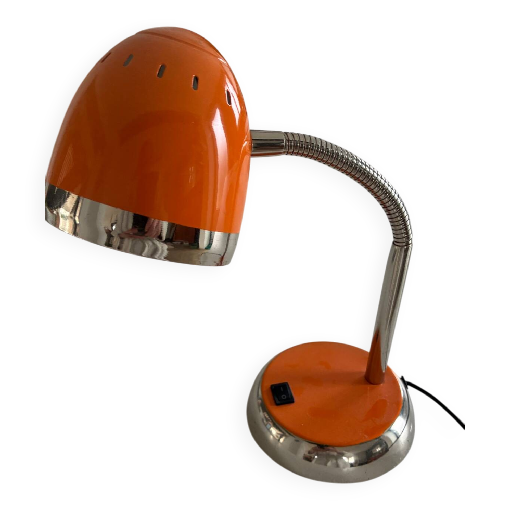 Vintage orange lamp