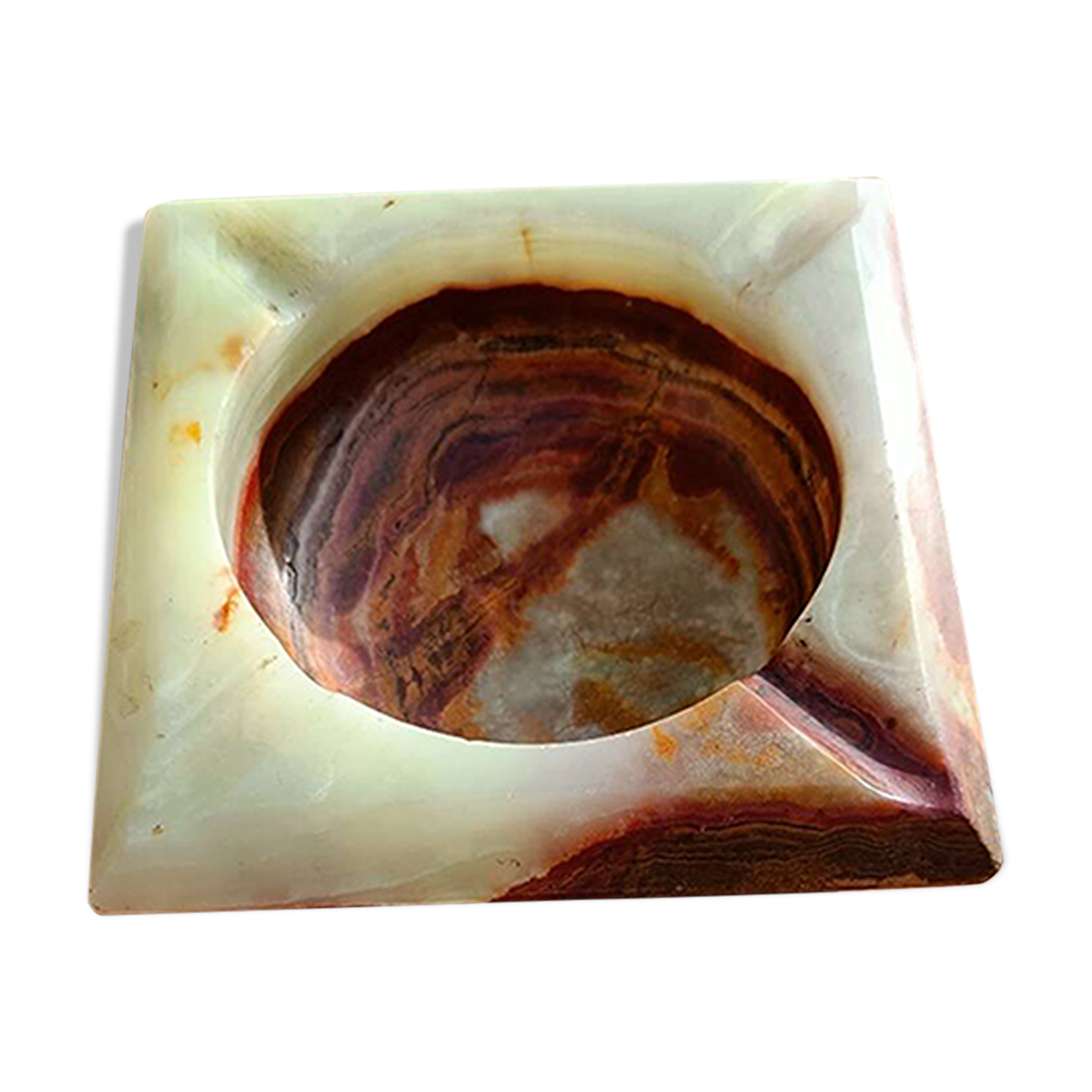 Alabaster ashtray