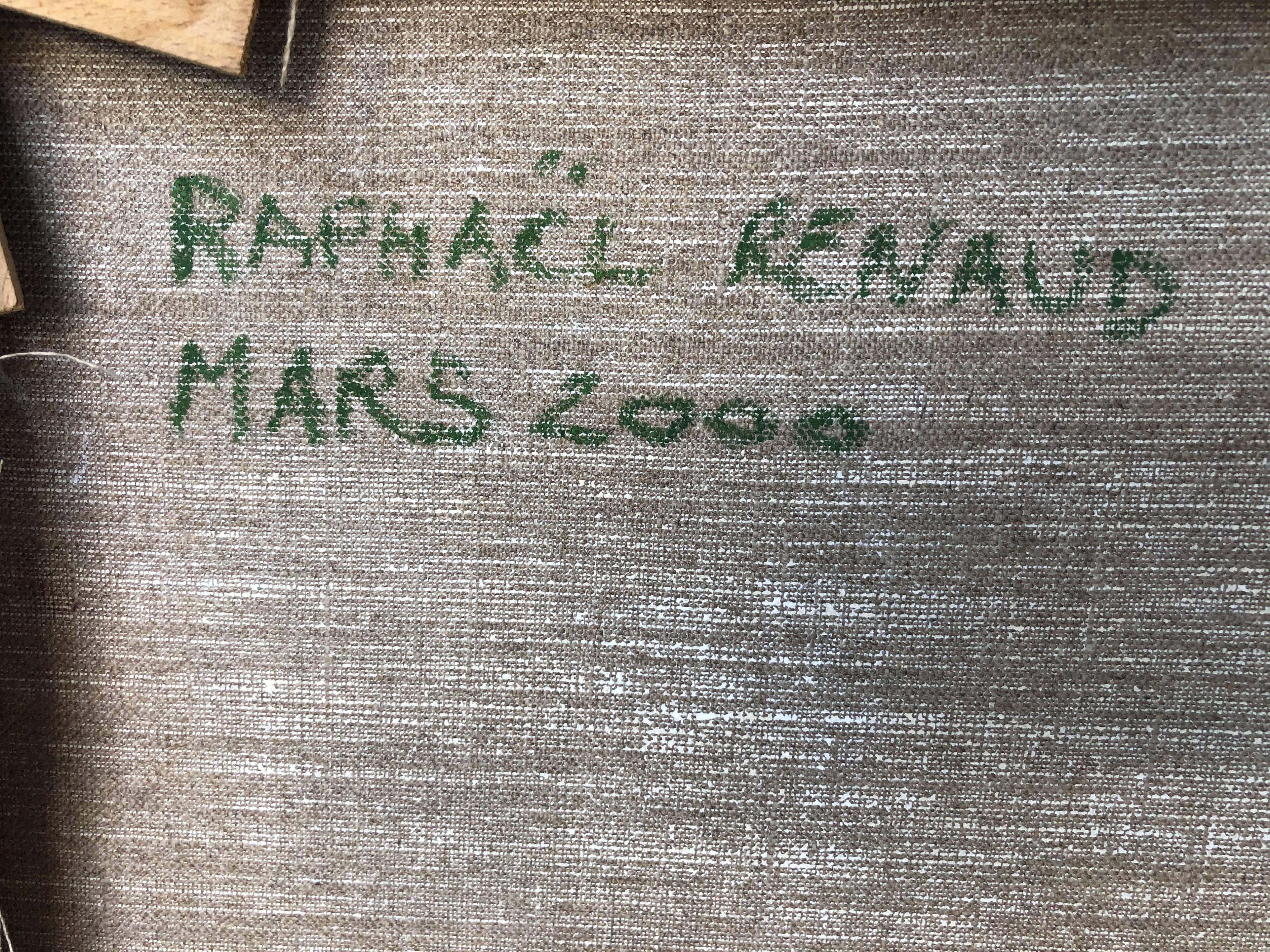 Table: Contemporary oil on canvas