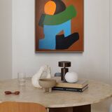 Colorful figurative abstract "You and me"