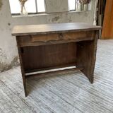 Aranjou elm brutalist desk