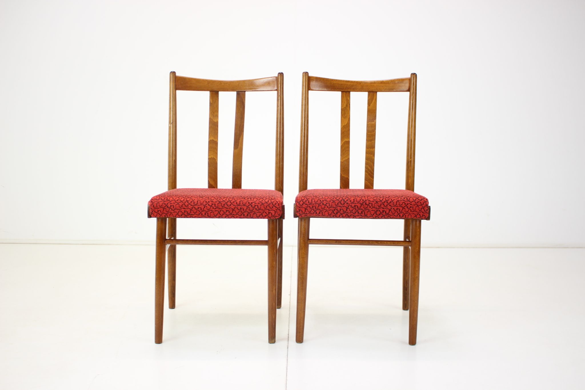 1970s Set of Four Dining Chairs, Czechoslovakia