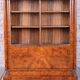Art Deco Bookcase in Elm and Mahogany, 1920s