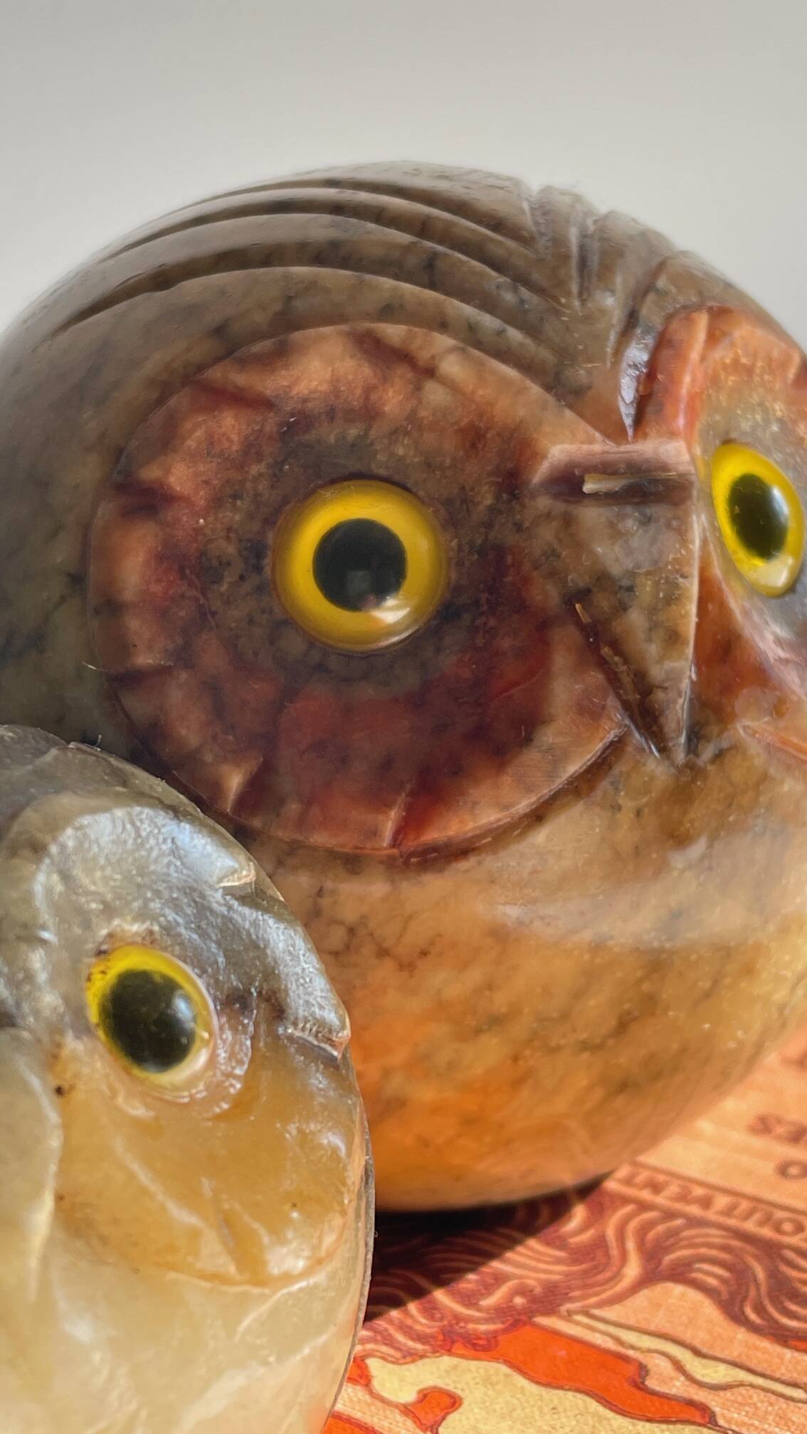 SERRE-LIVRES en Marbre VINTAGE