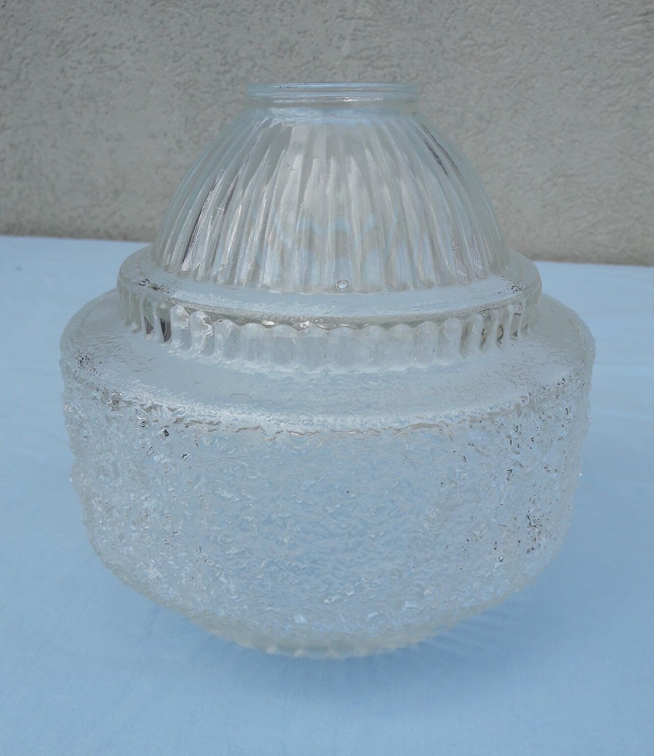 Glass lampshade