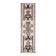 1970s Turkish Oushak Handmade Wool Cotton Beige Runner Rug 99x300