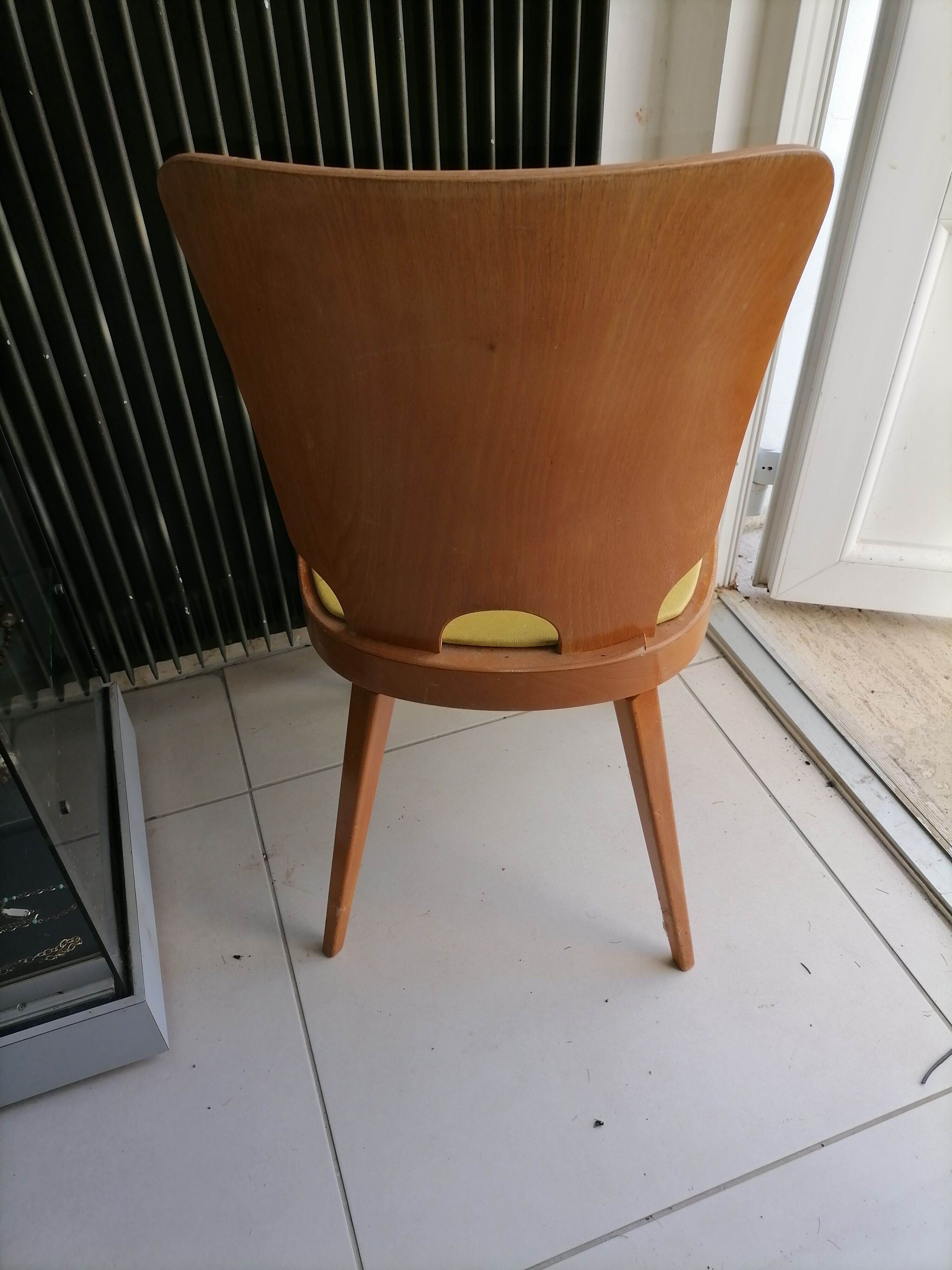 Vintage bistro chair max bill, baumann