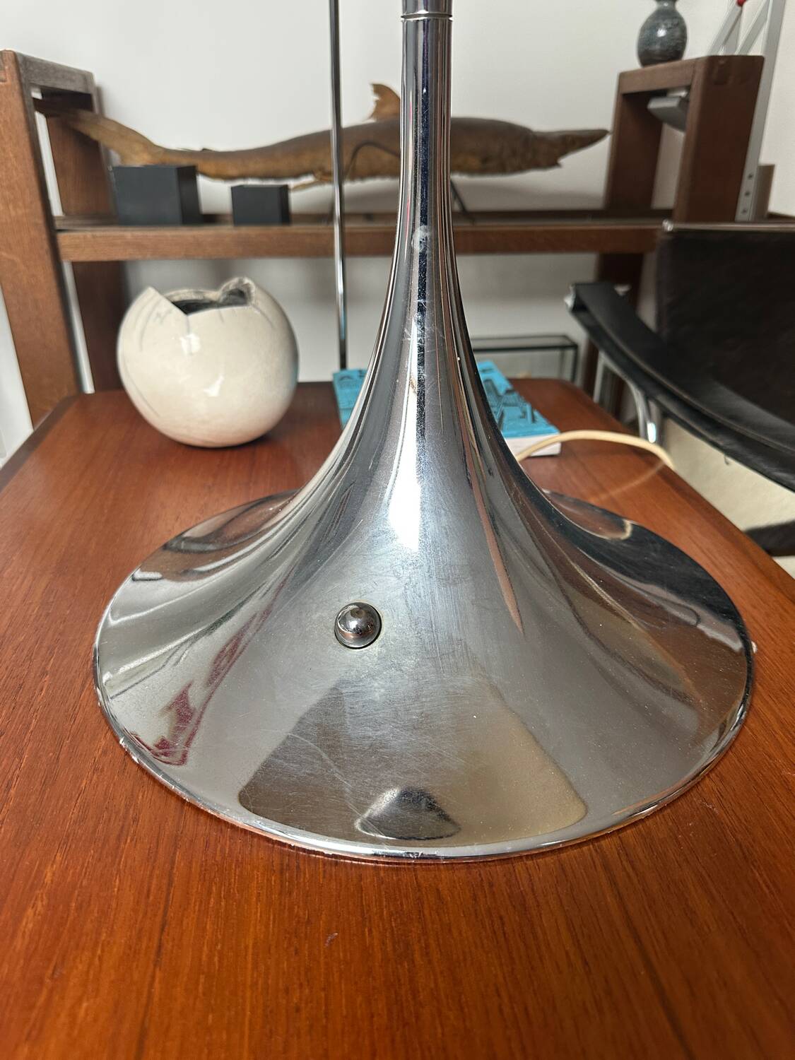 Panthella Louis Poulsen chrome