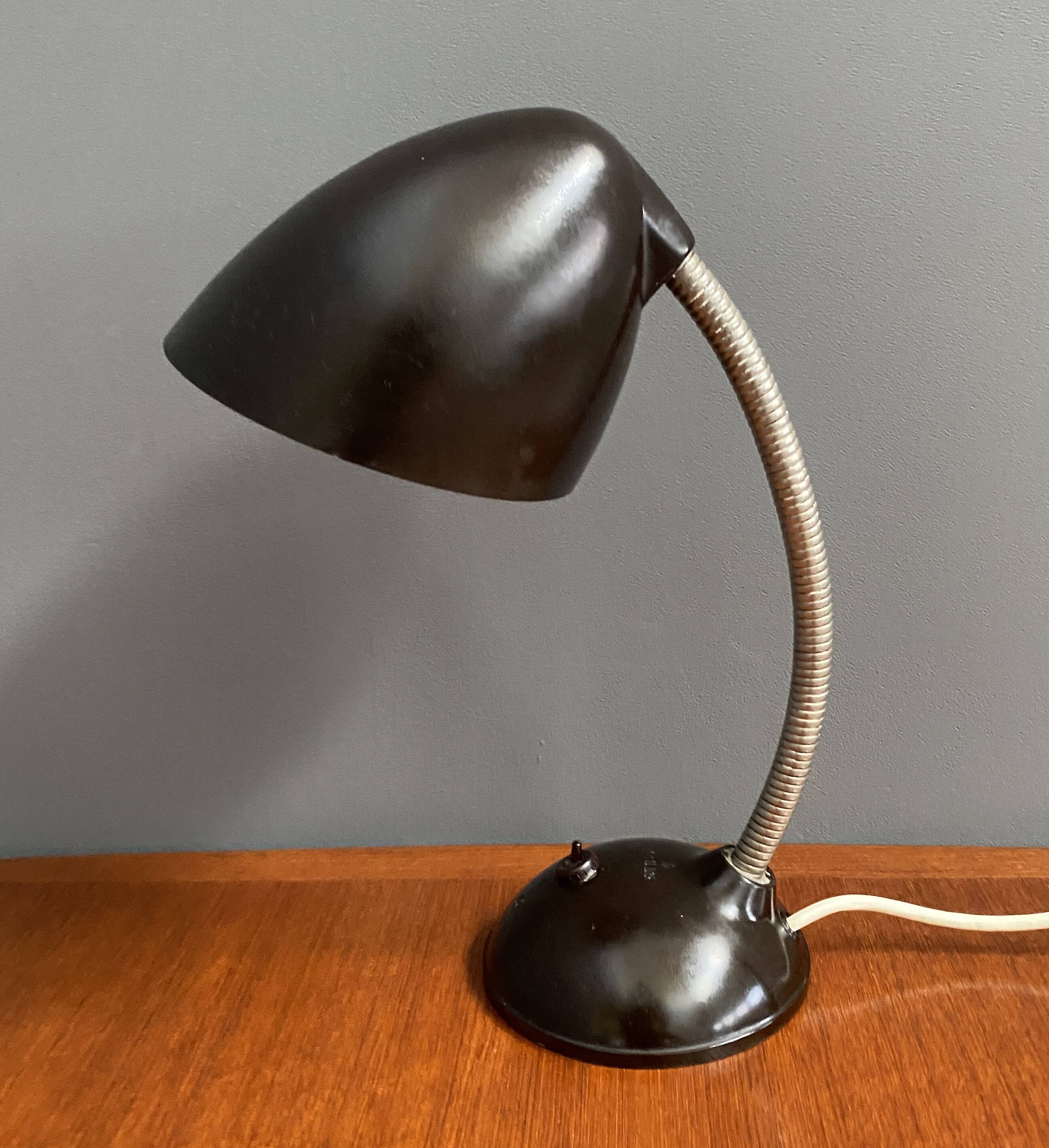 Bakelite table lamp by Eric Kirkman Cole model 11105 1960s