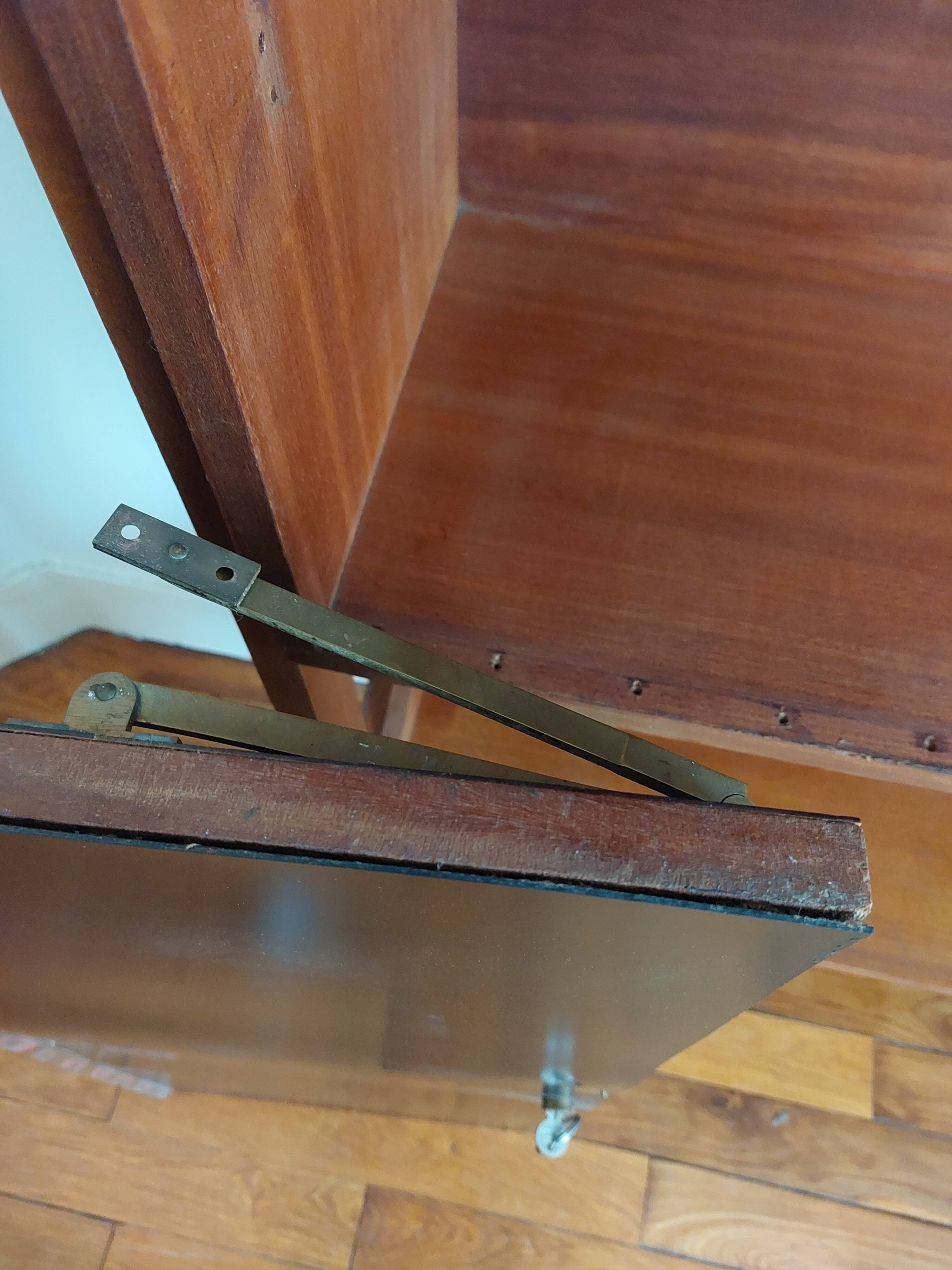 Vintage teak library