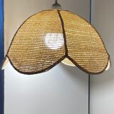 Rattan suspension, cannage flower shape