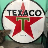 US texaco advertising plate from 1958
