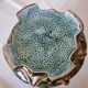 Antique ceramic macetero Barbotines Onnaing Siglo XIX Art Nouveau
