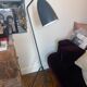 Floor lamp anthracite grey Gubi Grossman Grässhoppa collection
