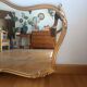 Grand miroir bois doré style Louis XV 166cm