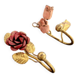 Decorative tiebacks / Coat hooks