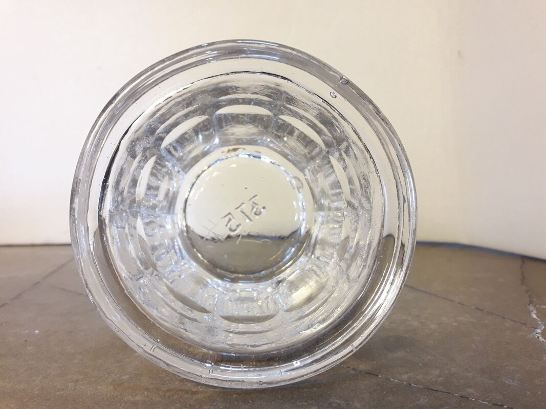 Jam jar XIXth glass -