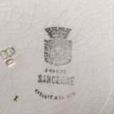 Set old flat plates flowered