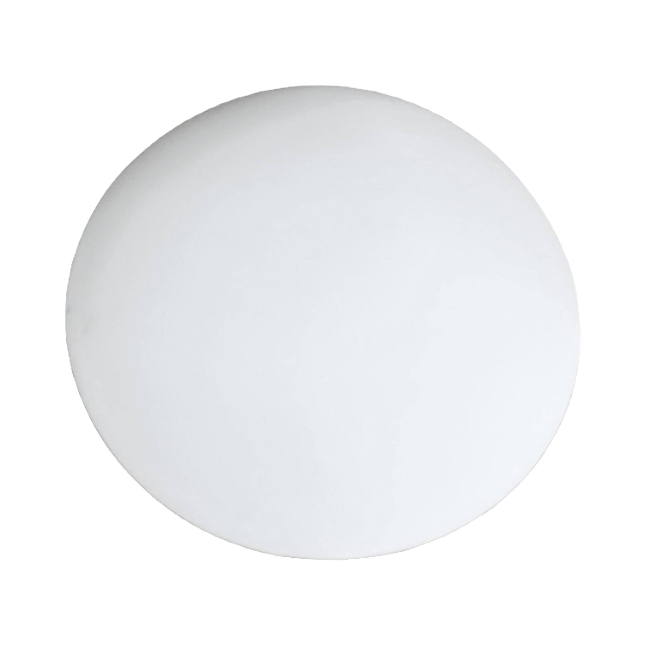 White spherical ceiling lamp HP Leuchten, Germany 1970s